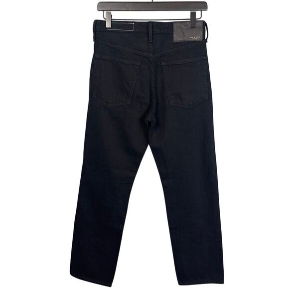 Rag & Bone Maya Jeans Black High Rise Slim Size 26 NWOT Designer Classic Style - Picture 4 of 13